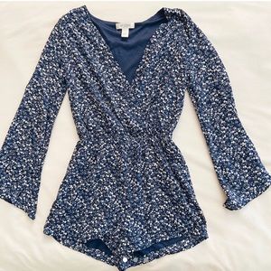 Blue Angel sleeve romper